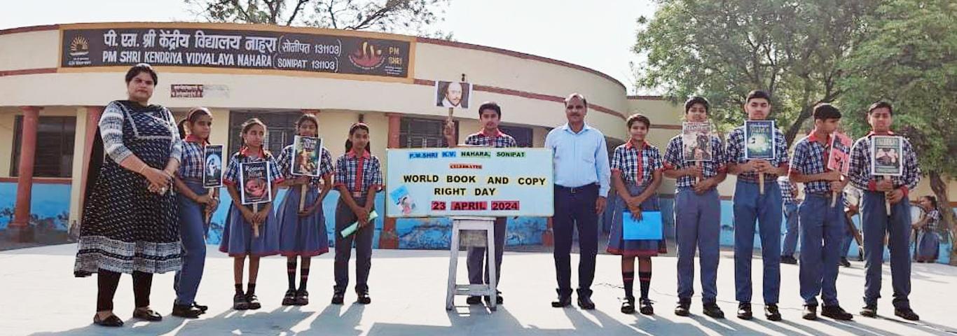 CELEBRATION OF WORLD BOOK AND COPY RIGHT DAY